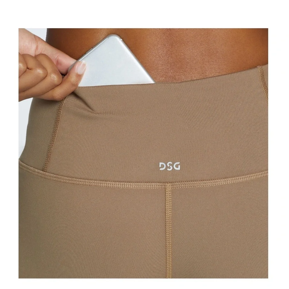 DSG brown momentum high rise wide leg pants